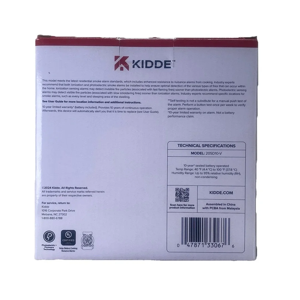 Kidde 10 year